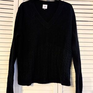 CAbi Black V-Neck Sweater